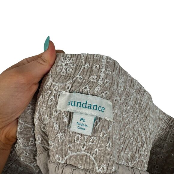 Sundance Cream Cropped Ankle Pants - Picture 5 of 6